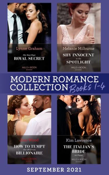 Cover for Lynne Graham · Modern Romance September 2021 Books 1-4 (Book pack) (2021)