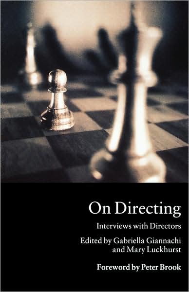 Cover for Gabriella Giannachi · On Directing: Interviews with Directors (St Martin's Griffin) (Paperback Book) (1999)