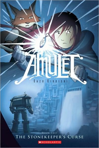 Cover for Kazu Kibuishi · The Stonekeeper's Curse: A Graphic Novel (Amulet #2) - Amulet (Pocketbok) (2009)