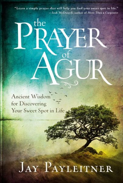 Cover for Jay Payleitner · The Prayer of Agur: Ancient Wisdom for Discovering your Sweet Spot in Life (Hardcover Book) (2020)