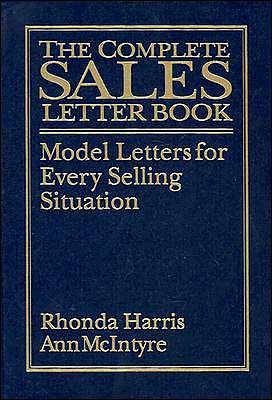 Cover for Jonathan Harris · The Complete Sales Letter Book: Model Letters for Every Selling Situation: Model Letters for Every Selling Situation (Hardcover bog) (1997)