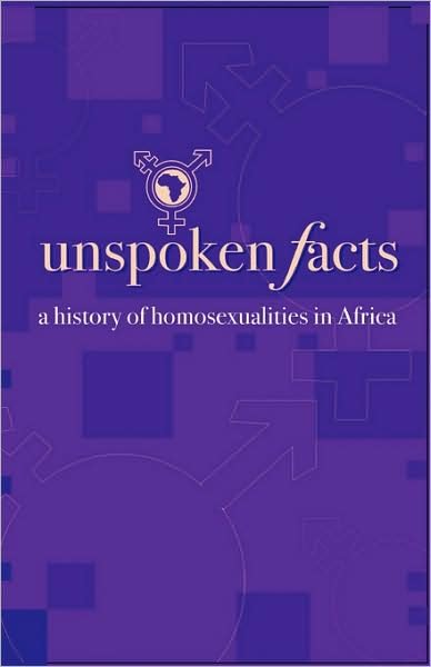 Cover for Marc Epprecht · Unspoken Facts (Pocketbok) (2008)