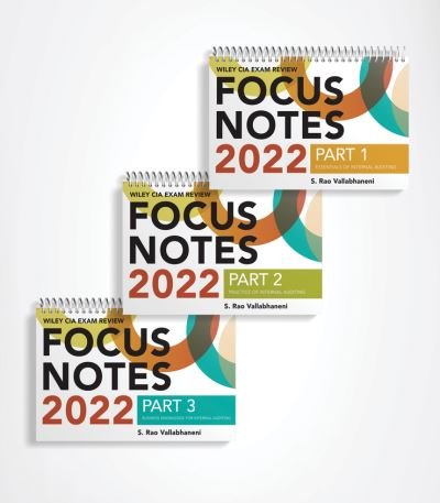 Cover for Wiley · Wiley CIA 2022 Focus Notes - Complete Set (Taschenbuch) (2021)