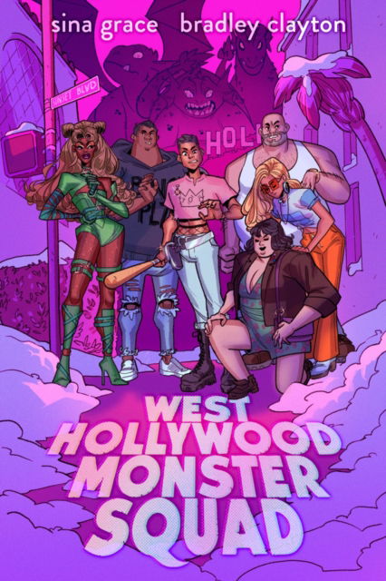 Cover for Sina Grace · West Hollywood Monster Squad: A Graphic Novel (Paperback Book) (2025)