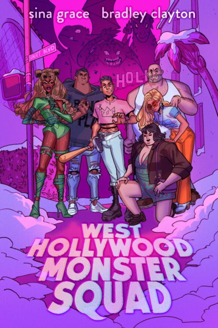 West Hollywood Monster Squad: A Graphic Novel - Sina Grace - Książki - Abrams - 9781419764837 - 27 lutego 2025