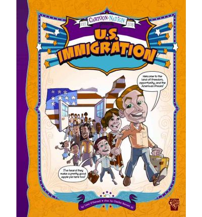 Cover for Liam O'donnell · U.s. Immigration (Cartoon Nation) (Hardcover Book) (2008)