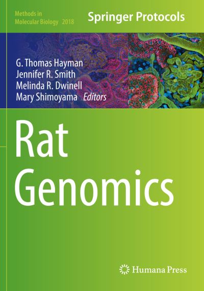 Cover for Rat Genomics - Methods in Molecular Biology (Paperback Book) [2019 edition] (2020)