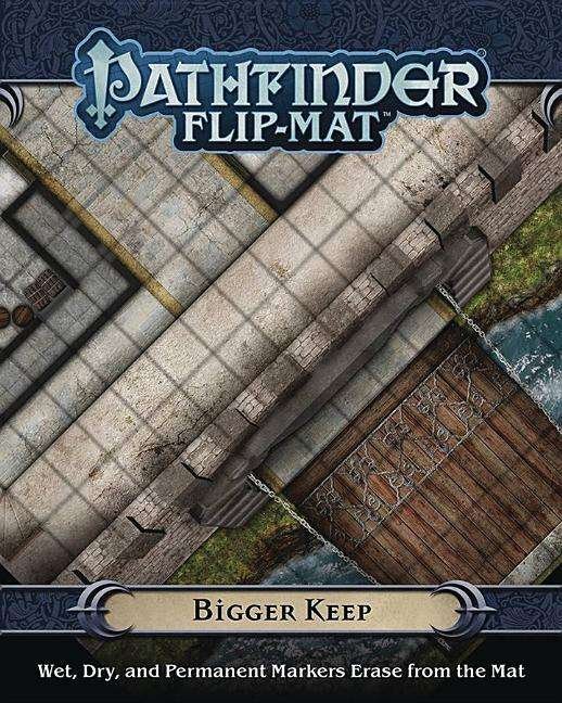 Pathfinder Flip-Mat: Bigger Keep - Jason A. Engle - Brætspil - Paizo Publishing, LLC - 9781601259837 - 31. oktober 2017