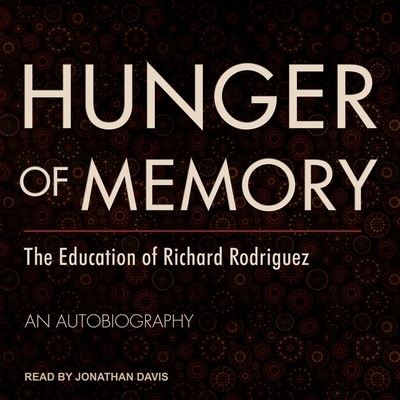 Cover for Richard Rodriguez · Hunger of Memory (CD) (2018)