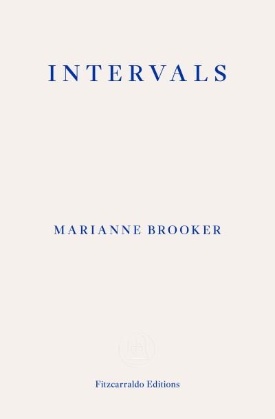 Cover for Marianne Brooker · Intervals (Taschenbuch) (2024)