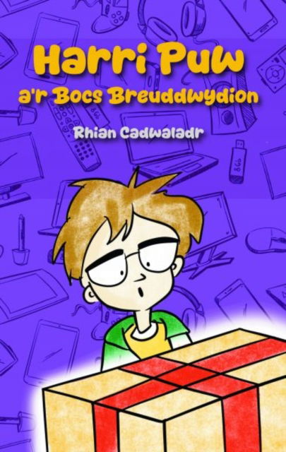 Cover for Rhian Cadwaladr · Harri Puw a'r Bocs Breuddwydion (Paperback Book) (2025)