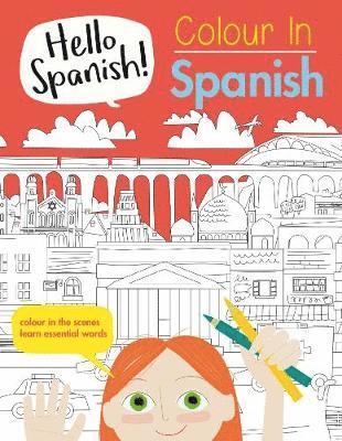 Cover for Sam Hutchinson · Colour in Spanish - Hello Spanish! (Paperback Bog) (2018)