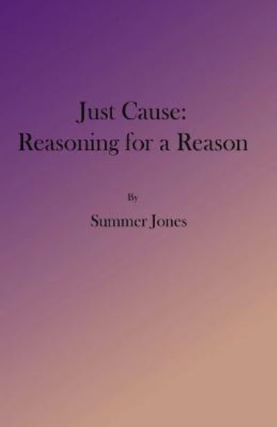 Cover for Summer Jones · Just Cause (Paperback Book) (2018)