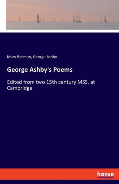 Cover for Bateson · George Ashby's Poems (Buch) (2019)