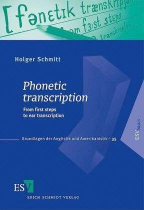 Cover for Schmitt · Phonetic Transcription (Bog)