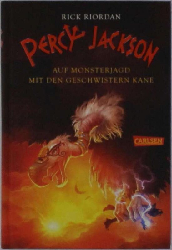 Cover for Riordan · Percy Jackson - Auf Monsterjagd (Book)