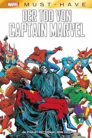 Cover for Jim Starlin · Marvel Must-have: Der Tod Von Captain Marvel (Buch)