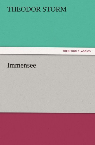 Cover for Theodor Storm · Immensee (Tredition Classics) (Pocketbok) (2011)