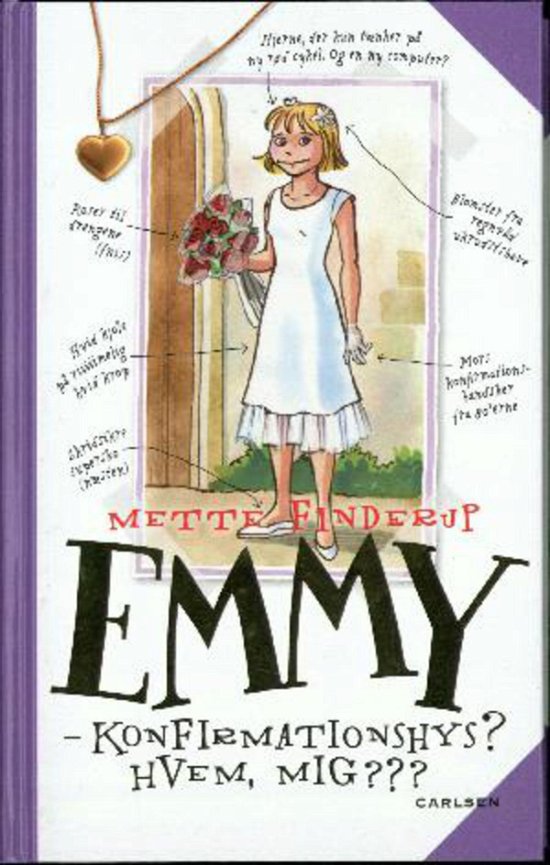 Emmy: Emmy (0) - Konfirmationshys? hvem, mig?? - Mette Finderup - Bøger - Carlsen - 9788711410837 - 15. december 2011