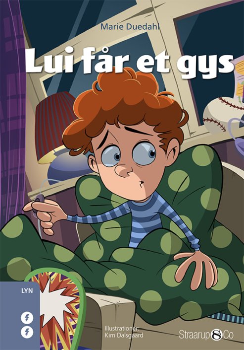 Cover for Marie Duedahl · Lyn: Lui får et gys (Hardcover Book) [1th edição] (2020)
