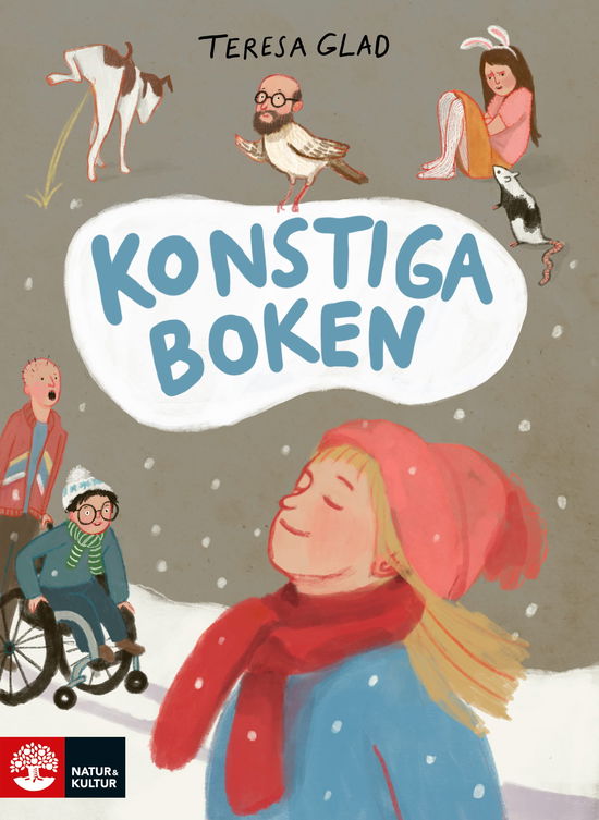 Cover for Teresa Glad · Konstiga boken (Bound Book) (2024)