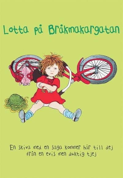 Cover for Astrid Lindgren · Vykort med CD Lotta på Bråkmakargatan (Lydbok (CD))