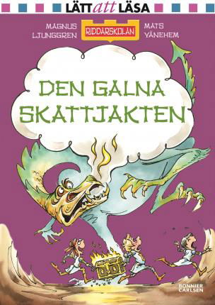 Cover for Magnus Ljunggren · Riddarskolan: Den galna skattjakten (ePUB) (2019)