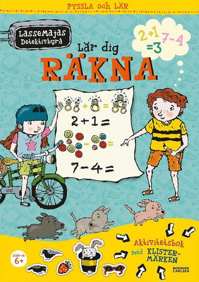 LasseMajas Detektivbyrå: LasseMajas detektivbyrå lär dig räkna - Martin Widmark - Livros - Bonnier Carlsen - 9789179758837 - 3 de junho de 2021