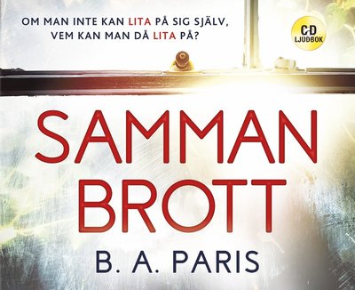 Cover for B. A. Paris · Sammanbrott (Audiobook (CD)) (2018)