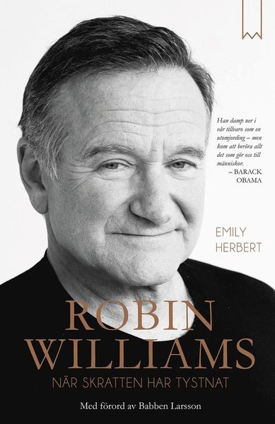 Cover for Babben Larsson · Robin Williams : när skratten har tystnat (Paperback Book) (2015)