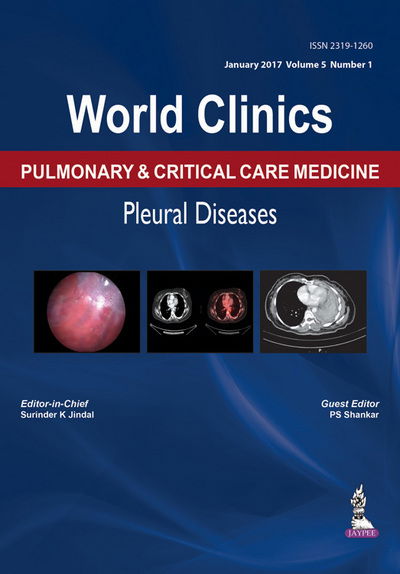 Cover for Surinder K Jindal · World Clinics: Pulmonary &amp; Critical Care Medicine: Pleural Diseases: Volume 5, Number 1 (Gebundenes Buch) [Vol. 5 edition] (2017)