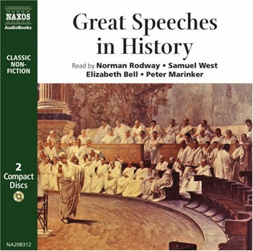 Cover for Great Speeches in History / Various (CD) (1996)
