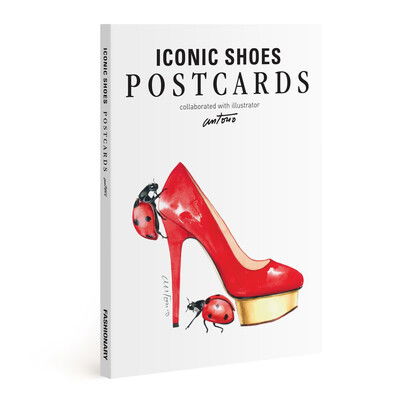 Cover for Fashionary · Fashionary Iconic Shoe Postcards: Illustrated By Antonio Soares (postkort) (2016)