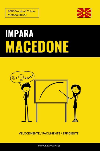 Cover for Languages Pinhok Languages · Impara il Macedone - Velocemente / Facilmente / Efficiente: 2000 Vocaboli Chiave (Paperback Book) (2022)