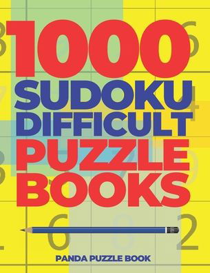 1000 Sudoku Difficult Puzzle Books - Panda Puzzle Book - Książki - Independently Published - 9798600054837 - 17 stycznia 2020