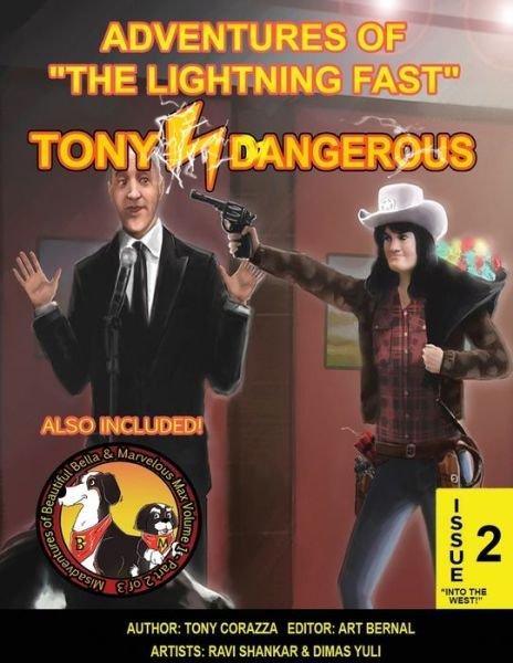 Cover for Ravi Shankar · Adventures Of The Lightning Fast Tony Dangerous Issue 2 (Paperback Book) (2020)