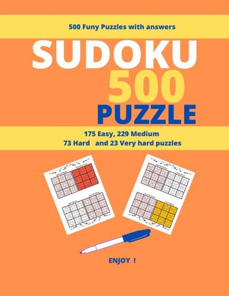 Cover for Dashaf Edition · Sudoku 500 Puzzle (Paperback Book) (2020)