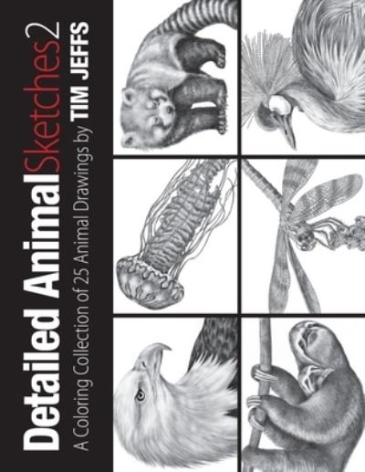 Cover for Tim Jeffs · Detailed Animal Sketches 2 (Paperback Book) (2021)