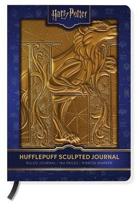 Cover for Insight Editions · Harry Potter Sculpted Journal: Hufflepuff (Gebundenes Buch) (2025)