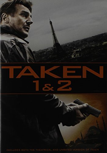 Cover for Taken 1 &amp; 2 (DVD) [Widescreen edition] (2014)