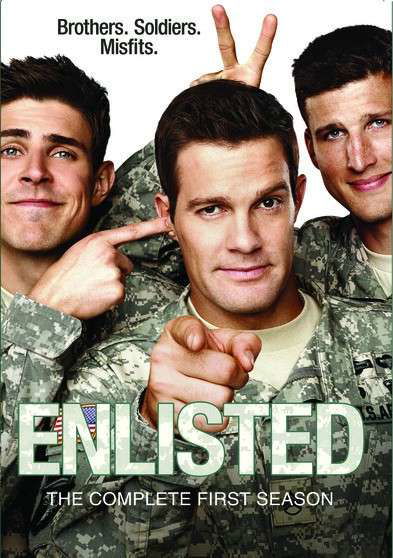 Cover for Enlisted: the Complete First Season (DVD) (2014)