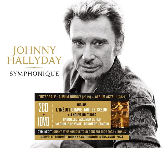 Symphonique - Johnny Hallyday - Música - UNIVERSAL - 0602458714838 - 1 de diciembre de 2023