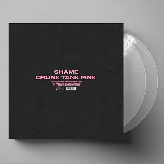 Cover for Shame · Drunk Tank Pink (2lp Deluxe Edition-crystal Clear) (LP) [Dlx edition] (2022)