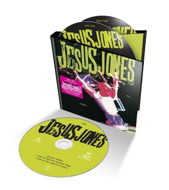 Cover for Jesus Jones · Liquidizer - Deluxe (DVD/CD) (2014)