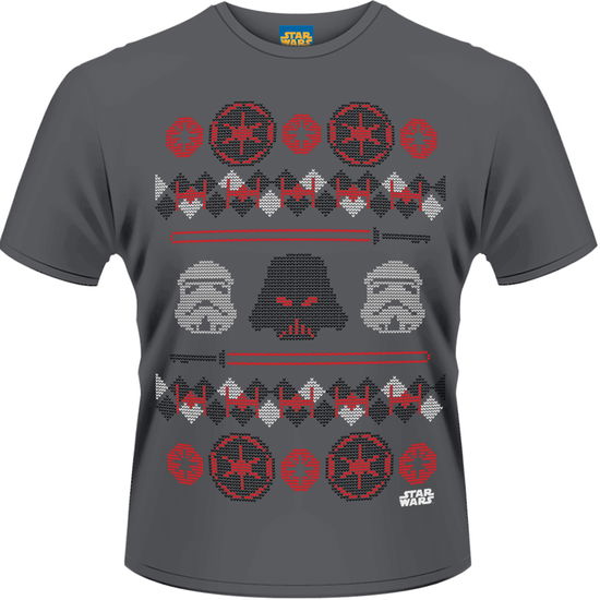 Star Wars: Vader Fair Isle (T-Shirt Unisex Tg. 2XL) - Star Wars - Other - PHDM - 0803341453838 - November 10, 2014