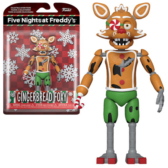 Kit 5 Bonecos Five Nights At Freddy 'S Fnaf Action Figure - Hvmix