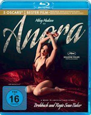 Cover for Sean Baker · Anora (Blu-ray) (2025)