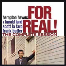 Cover for Hampton Hawes · For Real - the Complete Session +5 Bonus Tracks (CD) [Japan Import edition] (2016)