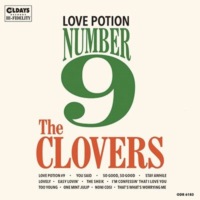 Cover for The Clovers · Love Potion Number 9 (CD) [Japan Import edition] (2023)