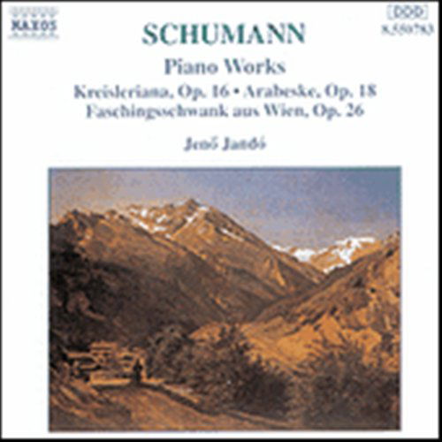 SCHUMANN: Kreisleriana etc. - Jeno Jando - Musiikki - Naxos - 4891030507838 - tiistai 19. lokakuuta 1993